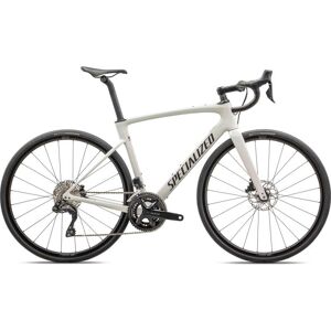 Specialized Roubaix Sl8 Comp - Carbon Road Bike - 2024 - Red Ghost Pearl Over Dune White / Metallic Obsidian