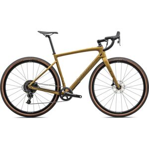 Specialized Diverge Sport - Carbon Gravel Bike - 2023 - Satin Harvest Gold Granite / Pearl