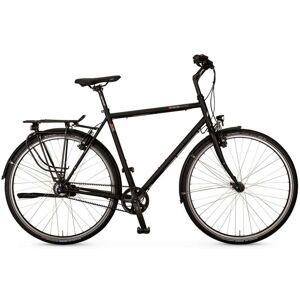 vsf fahrradmanufaktur T-300 Alfine - Men City Bike with Belt Drive - 2023 - ebony matt