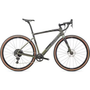 Specialized Diverge Comp - Rival - Carbon Gravelbike - 2022 - Satin Olive / Oak / Chrome Wild