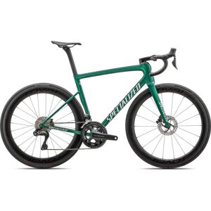 Specialized Tarmac Sl8 Pro - Shimano Ultegra Di2 - Carbon Roadbike - 2024 - Gloss Pine Green Metallic / White
