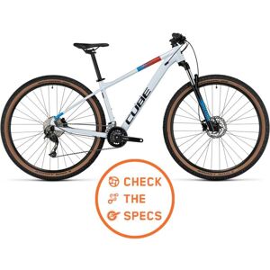 Cube AIM SLX - Mountainbike - 2023 - white / blue / red A01