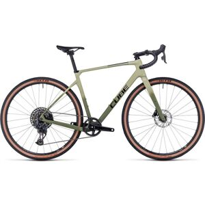 Cube Nuroad C:62 Slx - Carbon Gravel Bike - 2023 - Olive / Green