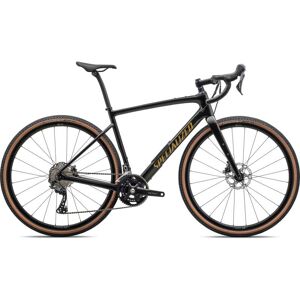 Specialized Diverge Comp - Carbon Gravel Bike - 2023 - Gloss Obsidian / Harvest Gold Metallic