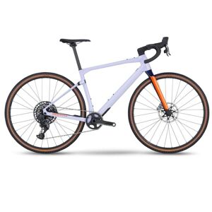 Bmc Urs 01 One - Carbon Gravel Bike - 2023 - Lavender Haze / Orange