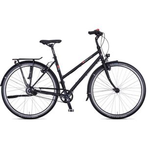 Vsf Fahrradmanufaktur T-300 Alfine - Women City Bike With Belt Drive - 2023 - Ebony Matt