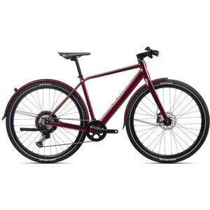 Orbea Vibe H10 Mud City E-Bike - 2022 - Metallic Dark Red (Gloss)