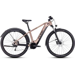 Cube Reaction Hybrid Performance 625 Allroad - Electric Mountain Bike - 2023 - Metallicbrown / Orange