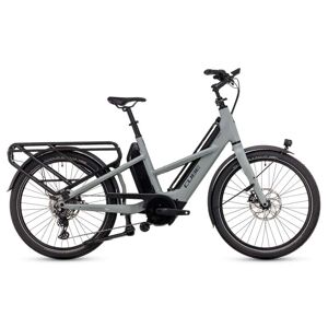 Cube Longtail Sport Hybrid 725 - Electric Cargo Bike - 2024 - Swampgrey / Reflex