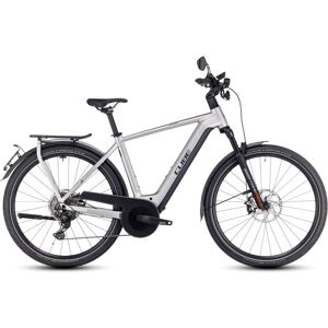 Cube Kathmandu Hybrid 45 750 - 45 Km/h Electric Touring Bike - 2024 - Grey / Reflex