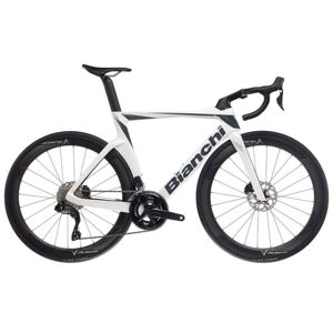 Bianchi Oltre Disc - 105 Di2 - Carbon Road Bike - 2023 - White / Graphite Full Glossy