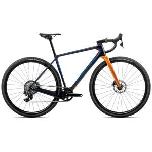 Orbea Terra M31e Team 1x - Rival Xplr Etap Axs Gravel Bike - 2023 - Blue Carbon / Leo Orange