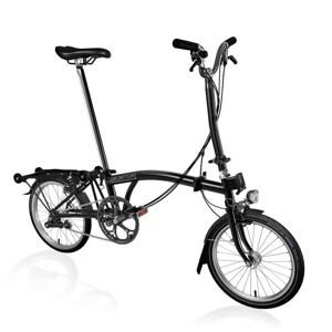 Brompton C Line Explore - 6-Speed - High Bar - Extended Seatpost - Rear Rack & Dynamo - 16