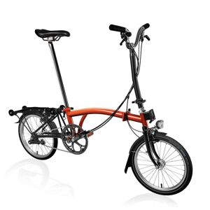 Brompton C Line Explore - 6-Speed - High Bar - Extended Seatpost - Rear Rack & Dynamo - 16