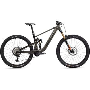 Ghost Path Riot Cf Full Party - Carbon Electric Mountain Bike - 2024 - Warm Grey / Dark Chocolate - Glossy