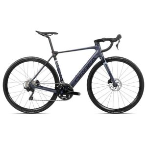 Orbea Gain M30 - Carbon Electric Road Bike - 2024 - Tanzanite Carbon (Matt) - Carbon (Gloss)