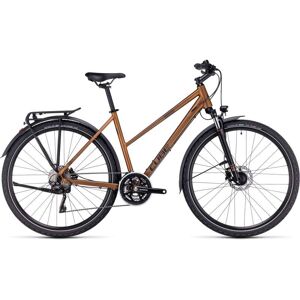 Cube Nature Pro Allroad - Women Cross Bike - 2023 - Gold / Black