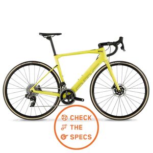 Bmc Roadmachine Amp Two - Electric Road Bike - 2023 - Lime Yellow & Midnight Blue A01