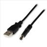 StarTech.com StarTech USB to Type N Barrel 5V DC Power Cable