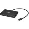 StarTech.com USB-C to HDMI 3-Port MST Hub (Black)