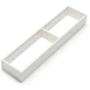 Drawer Insert Steel, Depth 422 mm, Width 100 mm, Colour Silk White, Manufacturer Blum