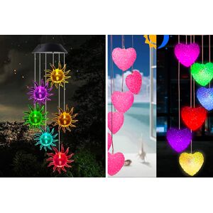 Pope Fbarrett Ltd T/A Whoop Trading Colourful Solar Wind Chime Lights Pope Fbarrett Ltd T/A Whoop Trading Colourful Solar Wind Chime Lights