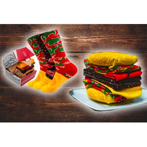 Flyglow Global Trading Ltd t/a Inhouse Deal 3 Pairs Hamburger Socks Flyglow Global Trading Ltd t/a Inhouse Deal 3 Pairs Hamburger Socks