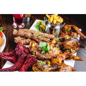 Badshah Palace Jumbo Platter for 2: Desserts & Mojitos Badshah Palace Jumbo Platter for 2: Desserts & Mojitos