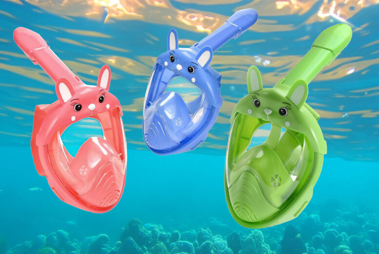 Just Gift Direct Kids Cartoon Snorkeling Mask