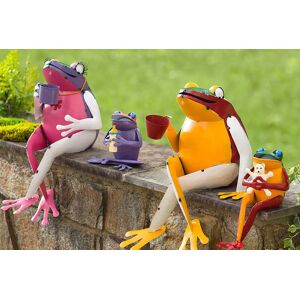Blu Walk Trading Ltd T/A Supertrendinuk Metal Frog Garden Ornaments Blu Walk Trading Ltd T/A Supertrendinuk Metal Frog Garden Ornaments