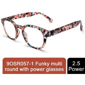 Avant-Garde Brands Ltd Multi round with +2.5 power glasses Avant-Garde Brands Ltd Multi round with +2.5 power glasses