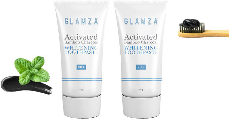 Global Fulfillment Limited (Forever cosmetics) 2 Glamza Charcoal Whitening Toothpaste