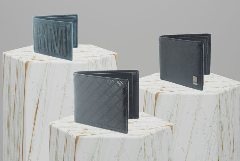 Edge Design and Sourcing Ltd (Edge DSL) Men's Storm RFID-Blocking Leather Wallet