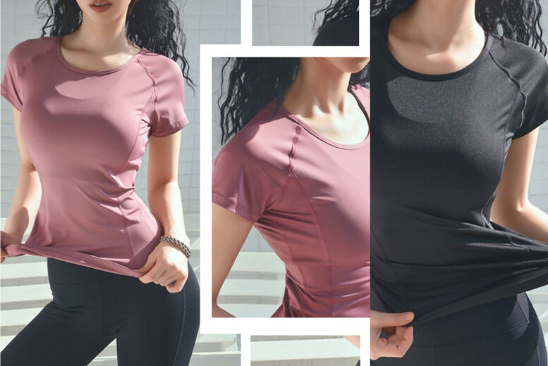 Pope Fbarrett Ltd T/A Whoop Trading Women's Quick-Dry Breathable Fitness Top