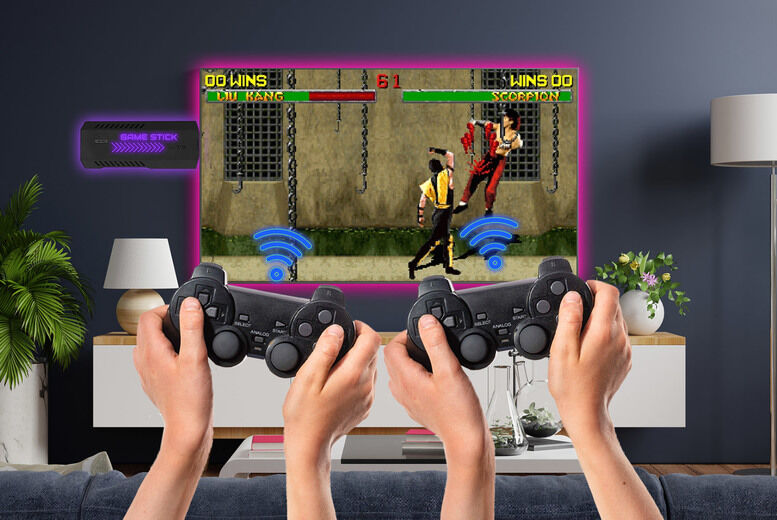 GLAXWOOD TRADING LTD 3D Retro Video Game Console