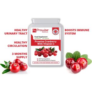 PROWISE HEALTHCARE LTD 3-month Supply* Cranberry Vegan Capsules PROWISE HEALTHCARE LTD 3-month Supply* Cranberry Vegan Capsules