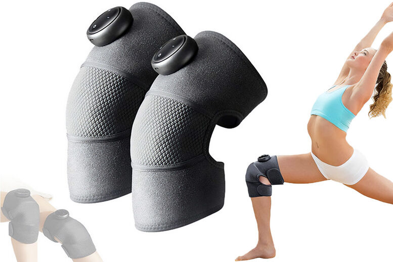Just Dealz Adjustable Pain Relief Heated Knee Pad