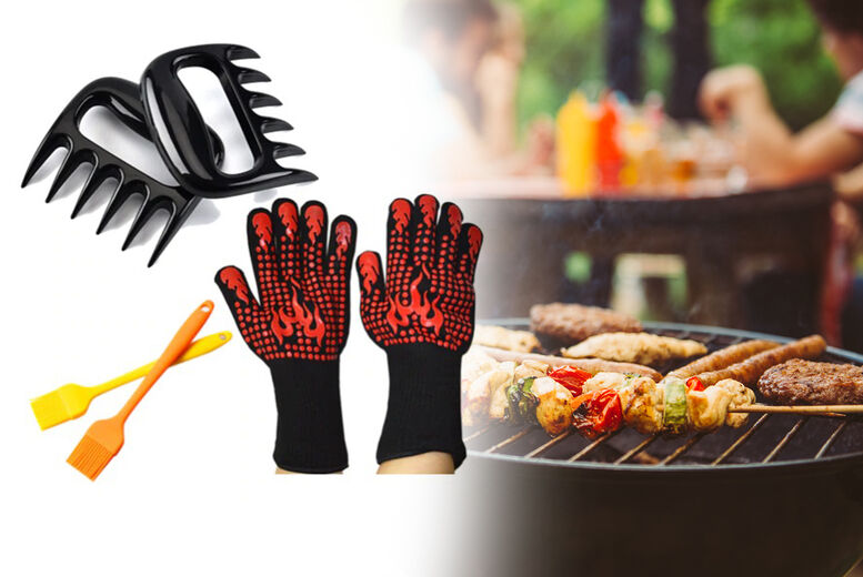 Flyglow Global Trading Ltd t/a Inhouse Deal BBQ Gloves & Tools Set