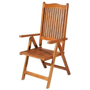 Mhstar Uk Ltd Outsunny 5-Position Acacia Wood Chair