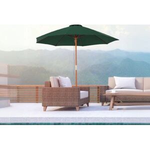 Mhstar Uk Ltd Outsunny Wooden Parasol Patio Umbrella