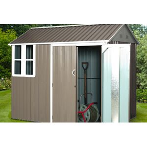 Mhstar Uk Ltd Outsunny 8x6ft Garden Shed Double Door