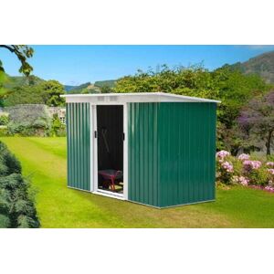 Mhstar Uk Ltd Outsunny Corrugated Metal Storage Shed