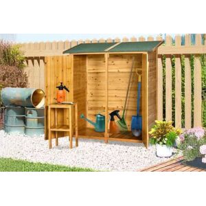 Mhstar Uk Ltd Outsunny Wood Storage Shed