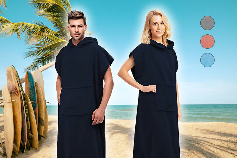 Loom Knit Ltd Adults Poncho Towel Changing Robe