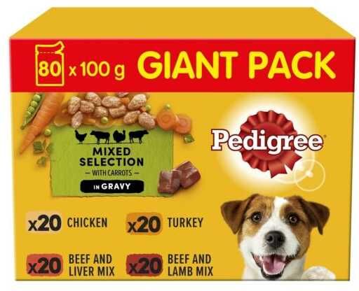 Trojan Electronics 2018 Ltd Pedigree Wet Dog Food Pouches Mixed