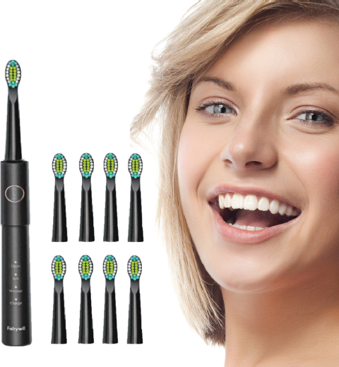 Global Fulfillment Limited (Forever cosmetics) Electric Toothbrush & 8 Brush Heads