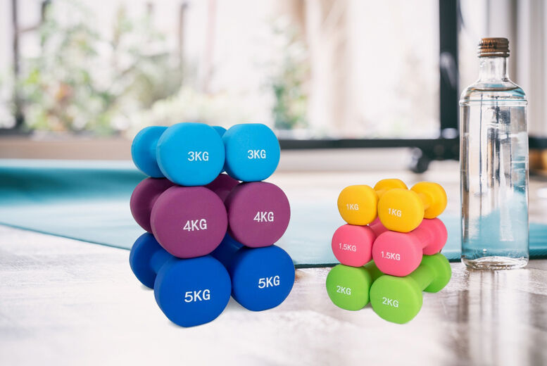 Neo Direct Neoprene Dumbbell Weights
