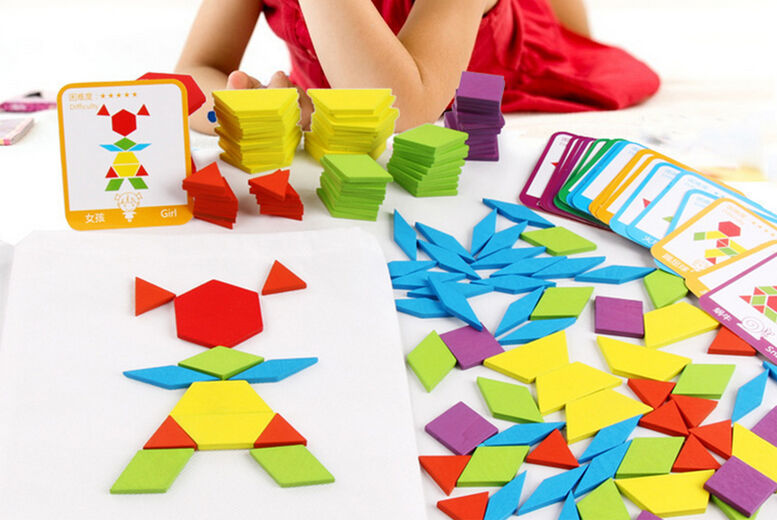 Pope Fbarrett Ltd T/A Whoop Trading Children's Wooden Pattern Blocks