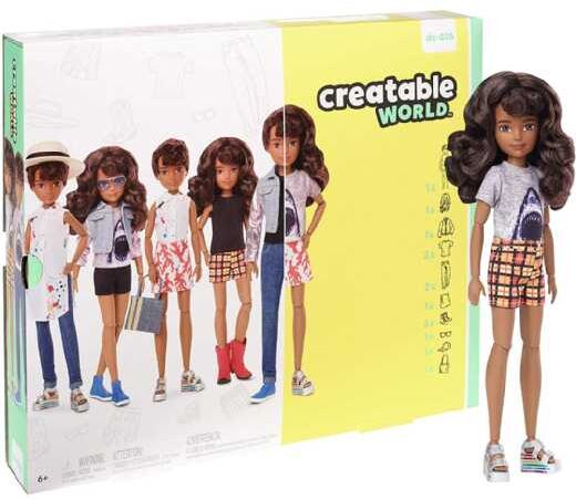 MAQIO LIMITED Barbie CREATABLE WORLD Deluxe Doll kit