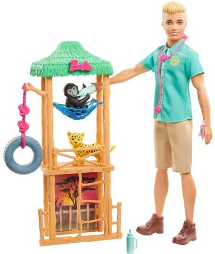 MAQIO LIMITED Barbie Ken Career Wild Life Vet Doll